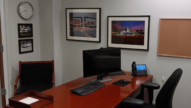 Our cleaning team in action